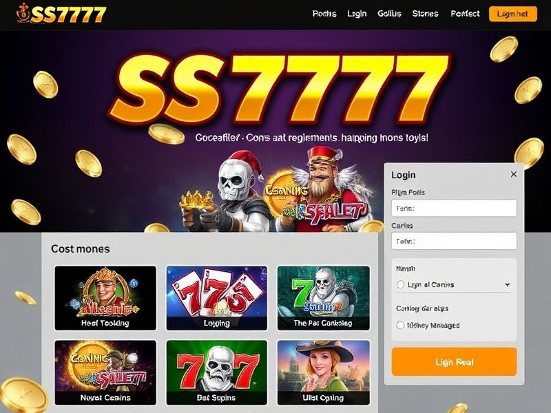 Welcome to ss777login.com – your gateway to the official SS777 gambling site. Explore a wide range of online casino games, exclusive promotions, and secure login access for real money play. Register today and enjoy an immersive gaming experience!
