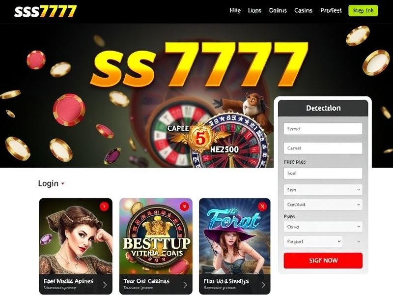 Welcome to ss777login.com – your gateway to the official SS777 gambling site. Explore a wide range of online casino games, exclusive promotions, and secure login access for real money play. Register today and enjoy an immersive gaming experience!