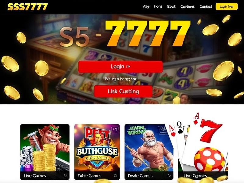 Welcome to ss777login.com – your gateway to the official SS777 gambling site. Explore a wide range of online casino games, exclusive promotions, and secure login access for real money play. Register today and enjoy an immersive gaming experience!